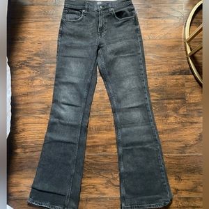 black urban wide leg jeans!